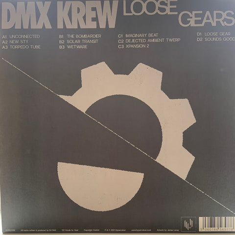 DMX Krew ‎– Loose Gears - New 2 LP Record 2021 Hypercolour UK