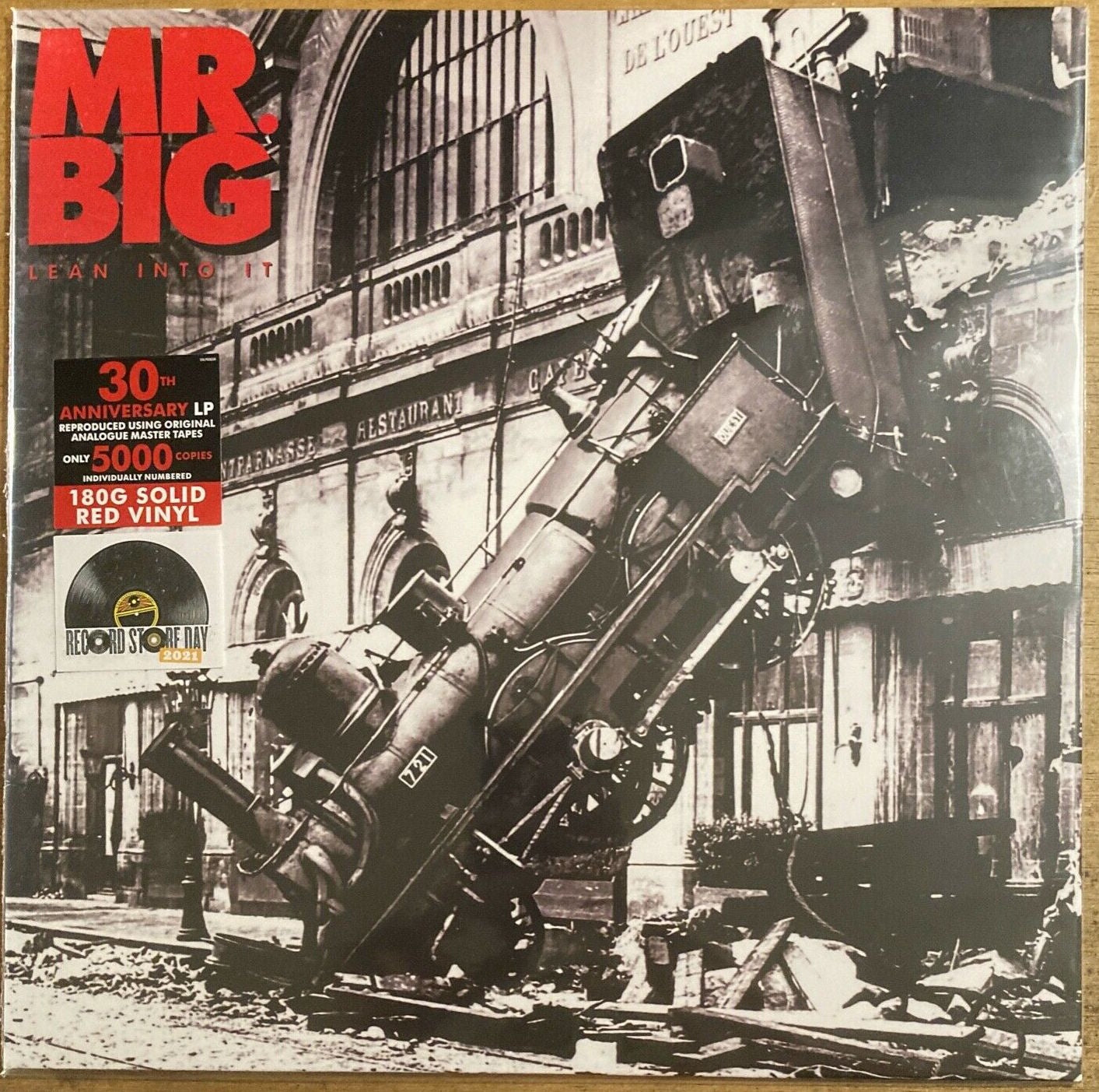 Mr. Big – Bump Aheadバンプ・アヘッドレコードLP1993年 - レコード