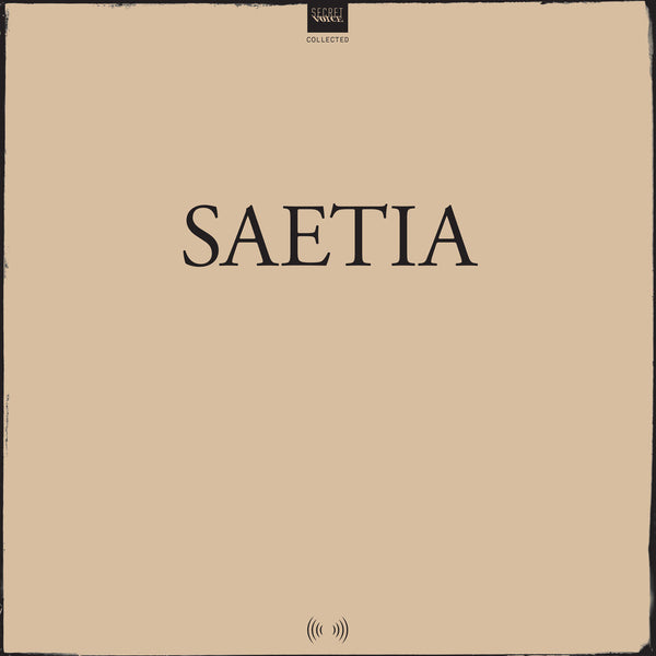 Saetia Collected New Vinyl Record 16 Secret Voice Deluxe 2 Lp 18 Shuga Records