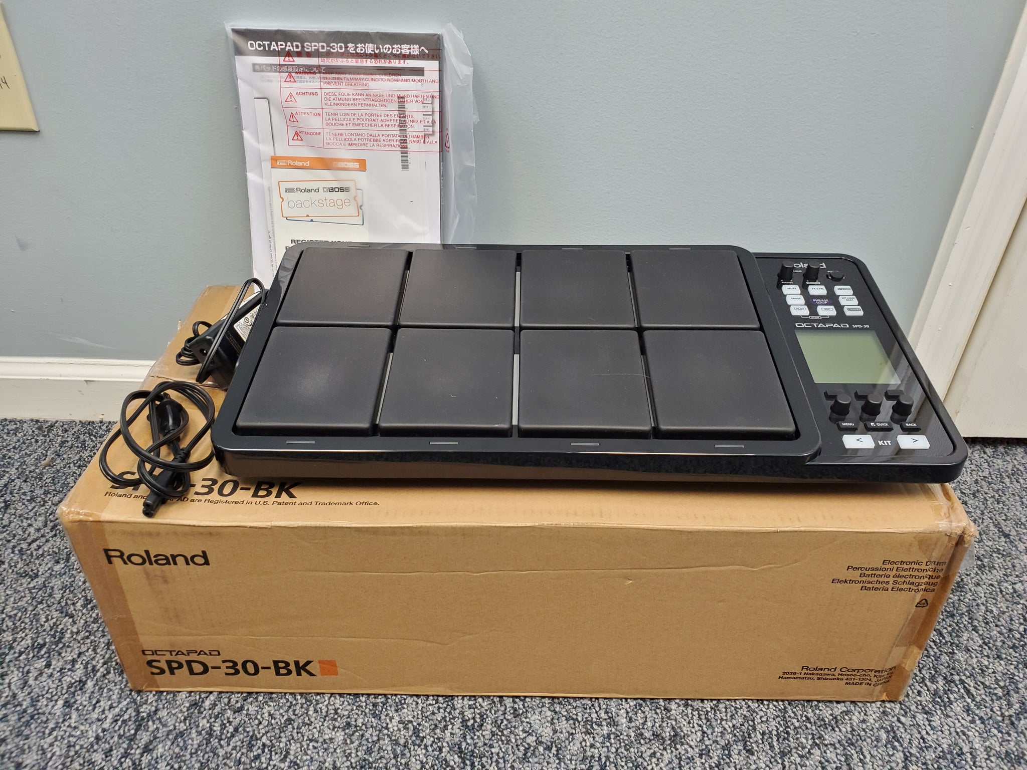 roland spd 30 octapad in box