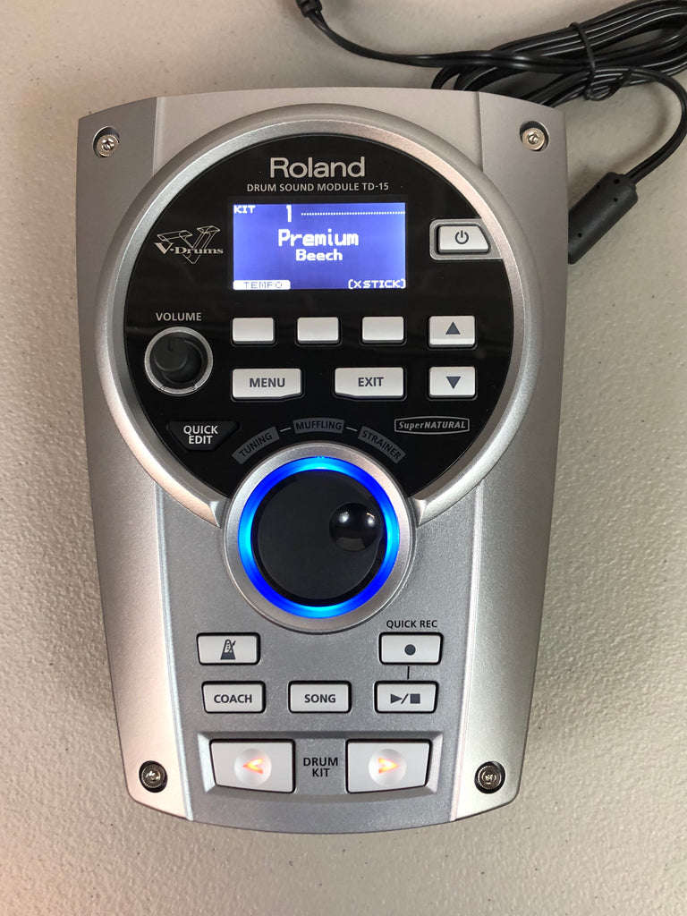 パンチホールカメラ Roland TD-15 v1.14(最終型) 電子ドラム (2