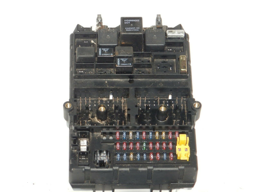 02 Grand Cherokee WJ Body Control Module Fuse Panel Relay BCM 56040294 –  DeadJeep
