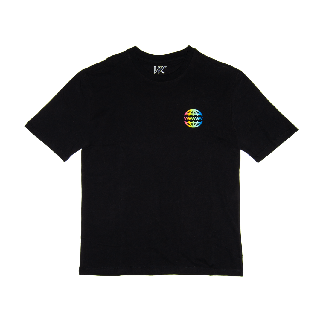 WAYWARD WORLDWIDE T-SHIRT BLACK -50% | Wayward London