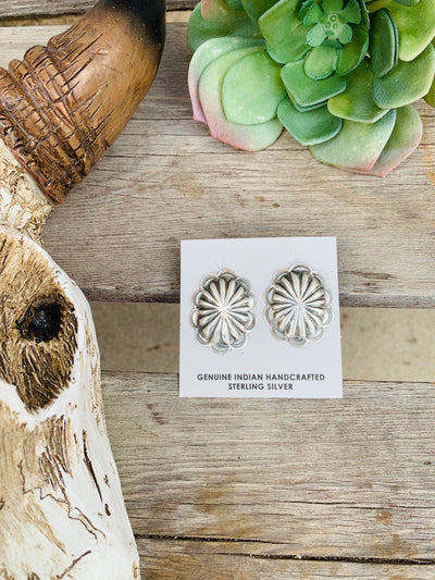 The Bruneau Concho Earrings - Triangle T Boutique