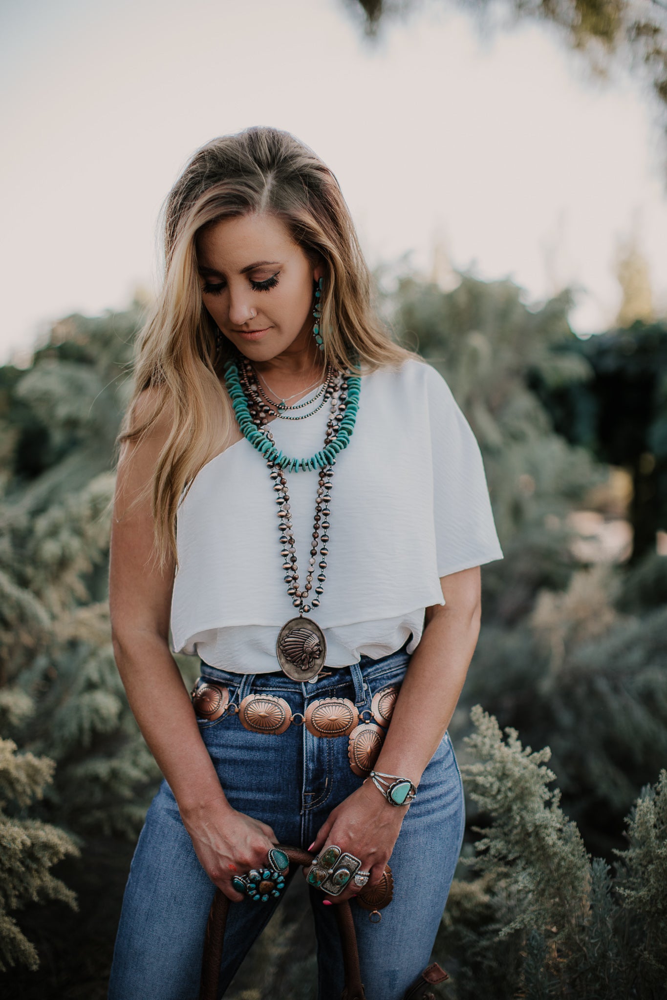 The Big Chief Necklace Set – Triangle T Boutique