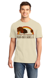 Standard Natural Living the Dream in Indian River Shores, FL | Retro Unisex  T-shirt