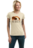 Ladies Natural Living the Dream in Pine Ridge, PA | Retro Unisex  T-shirt