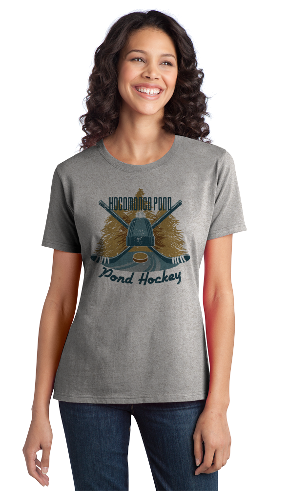 Hocomonco Pond, MA Pond Hockey Old Time T-shirt – Ann Arbor Tees