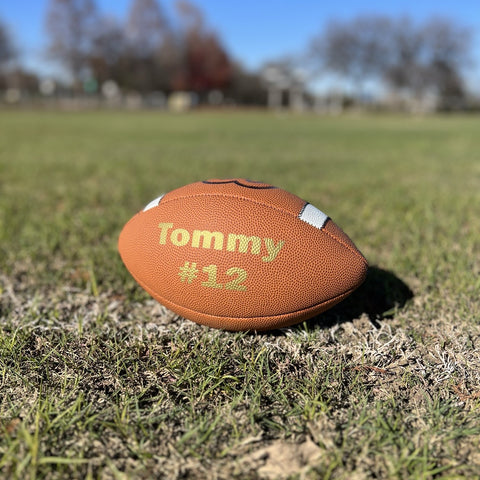 Custom Football with Franklin Font