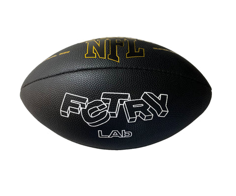 Customized Black Football with Logo