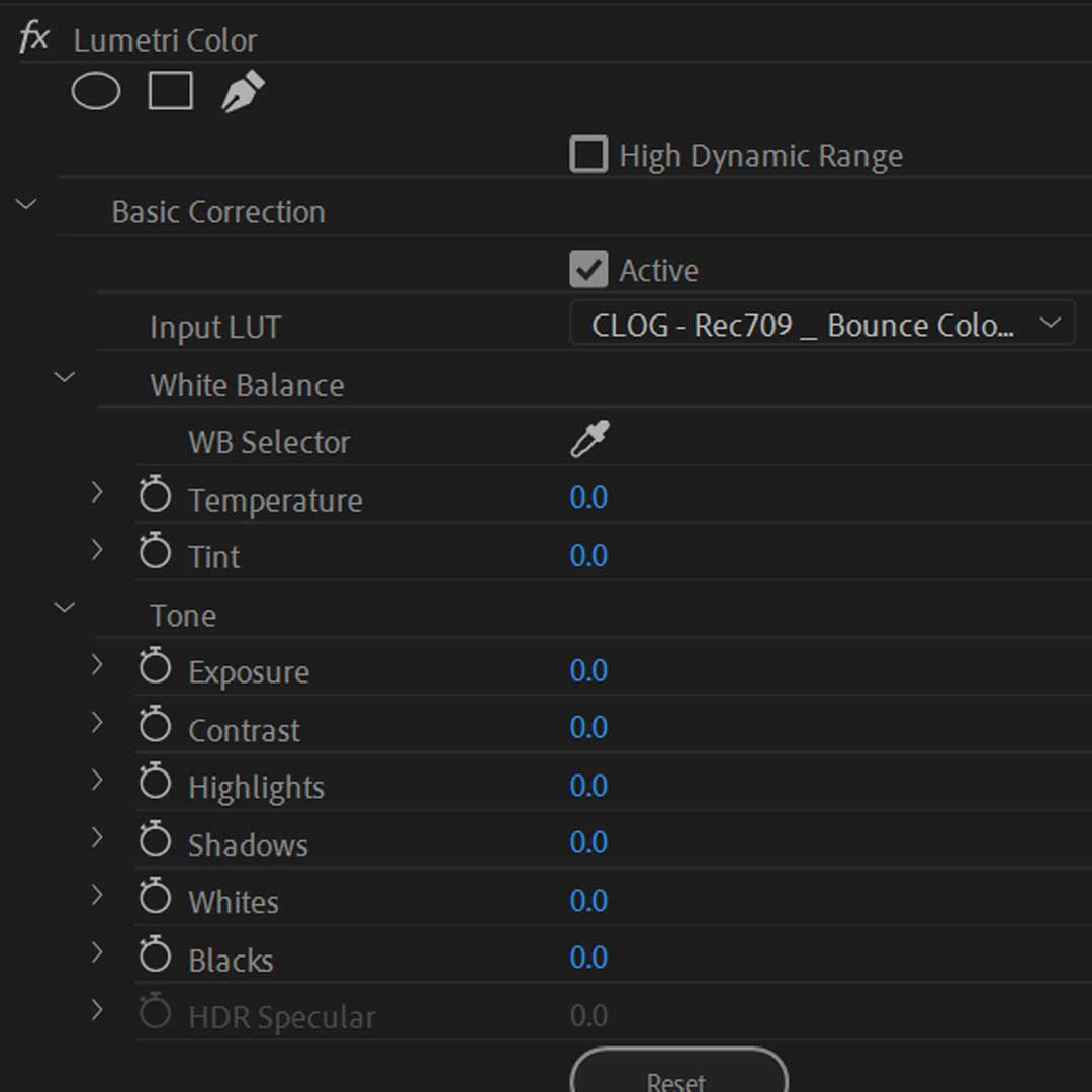 basic conversion lut