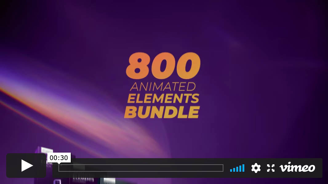 vimeo animated bundle