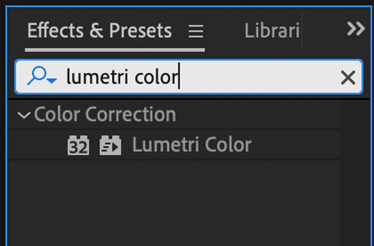 lumetri color