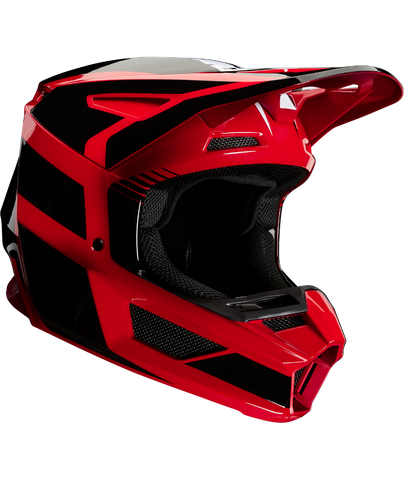 Casco motocross fox v1 karrera dark indigo