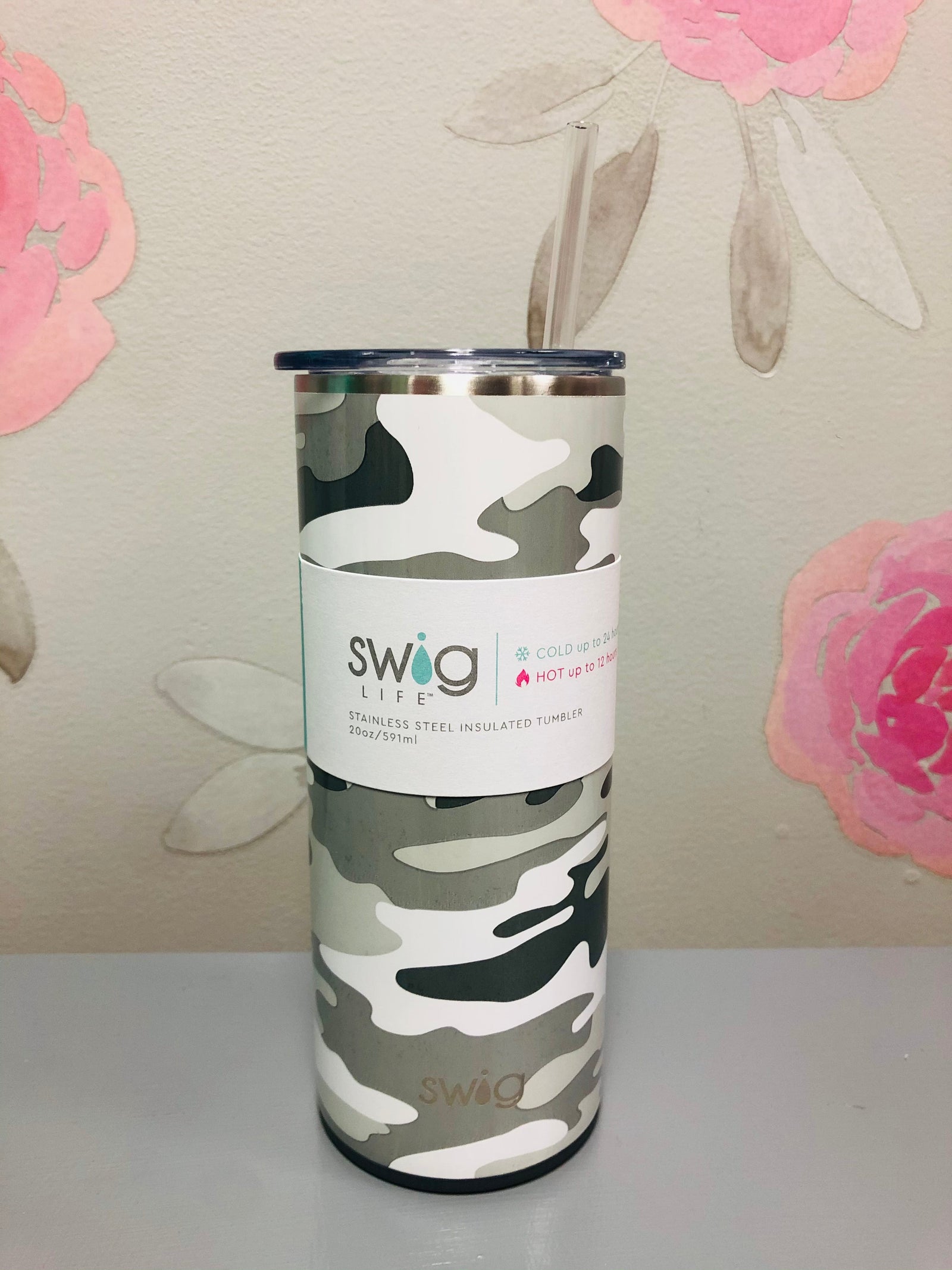 Swig, 32 oz. Stainless Steel Tumbler Hayride – Deb & Co. Boutique