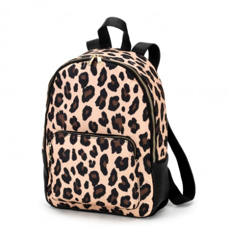 Wild Leopard Backpack Purse - La Di Da Boutique