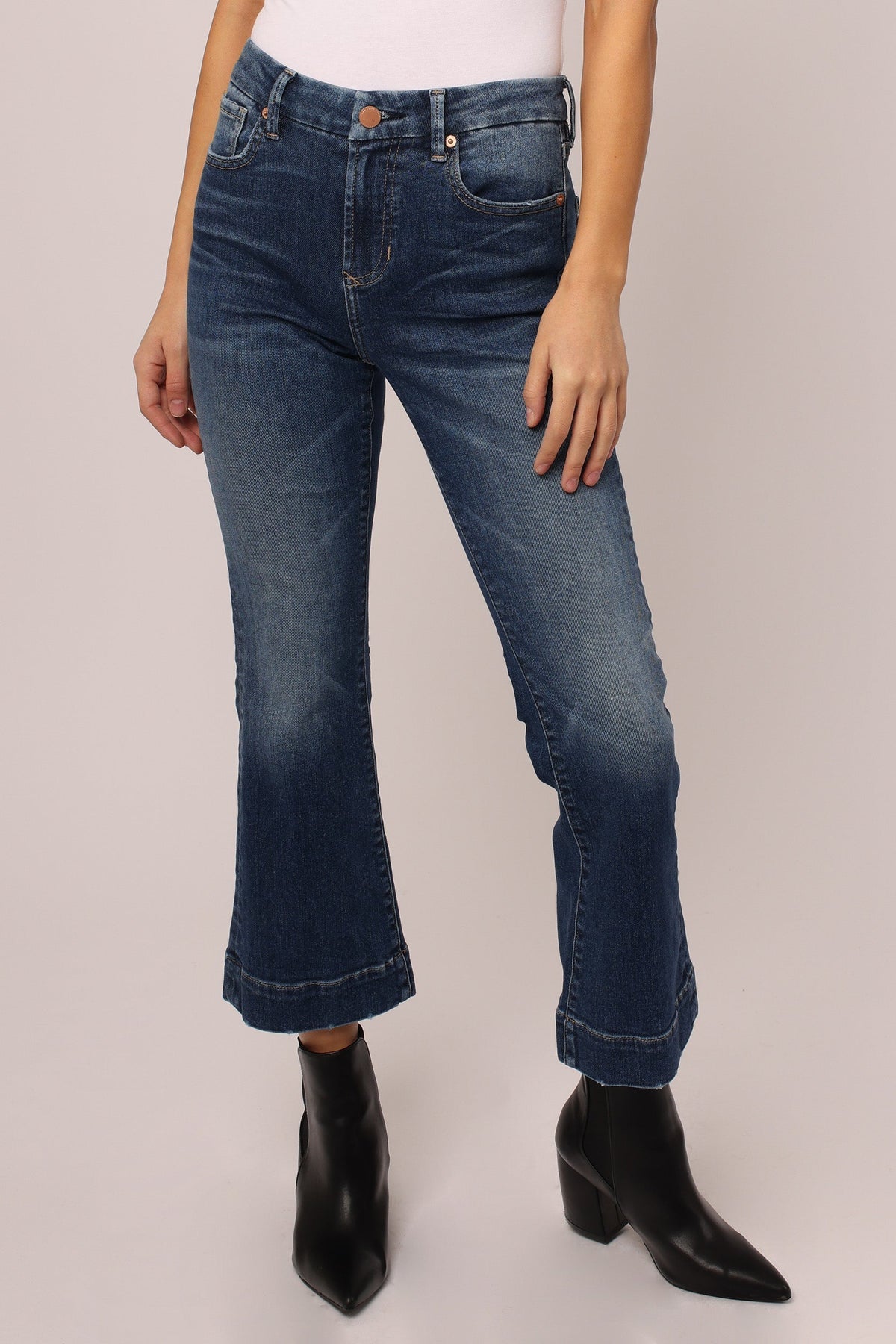 JBrand Jeans Lillie High Rise Kick Flare