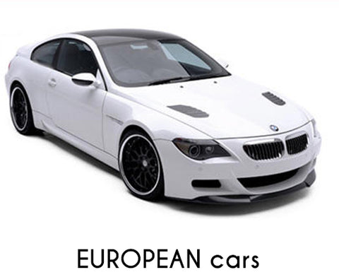 EUROPEAN cars