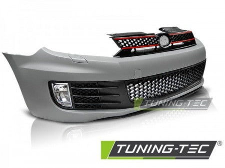 Paraurti Anteriore VW Golf VI 6 MK6 (2008-2013) R20 Design con fori sensori  di parcheggio