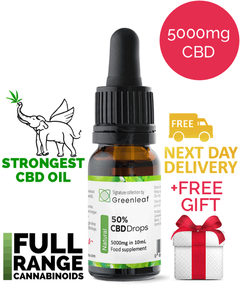 50% strong CBD oil - Signature Collection