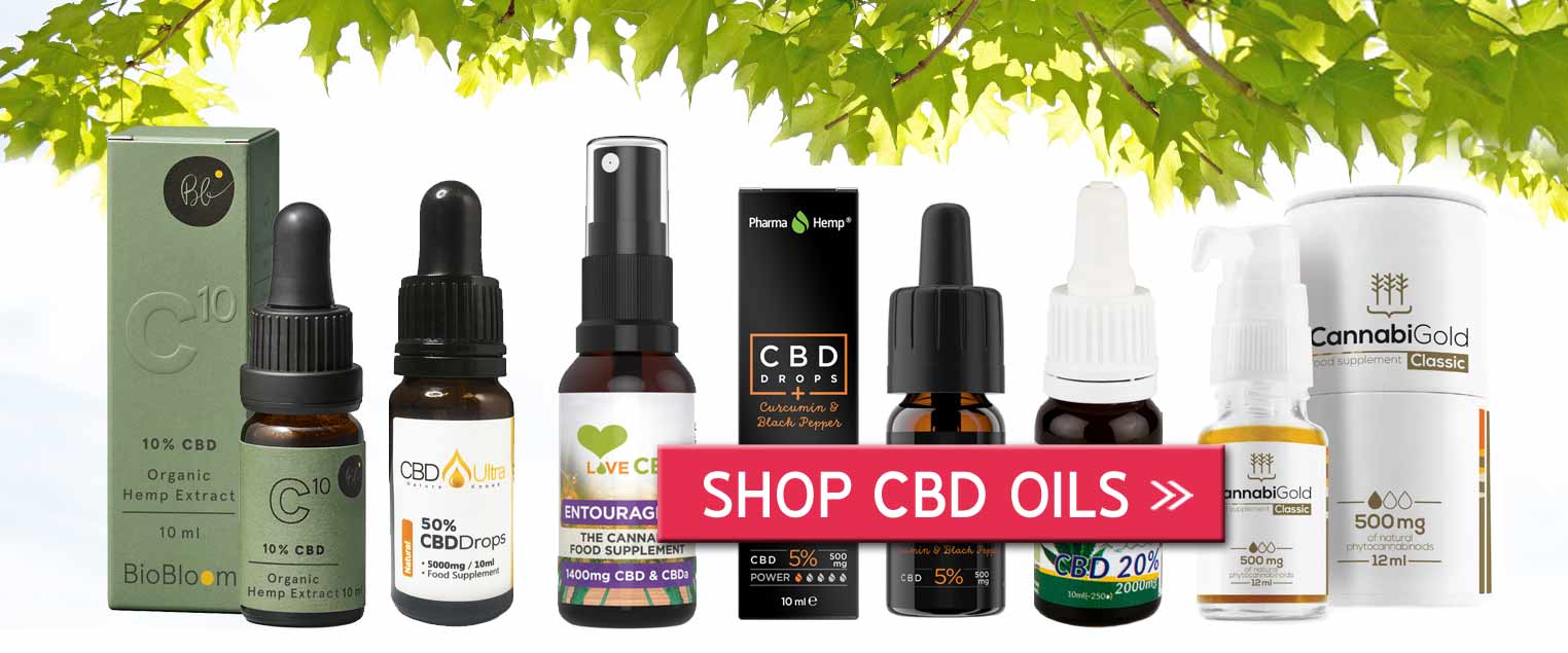 All CBD oils collection