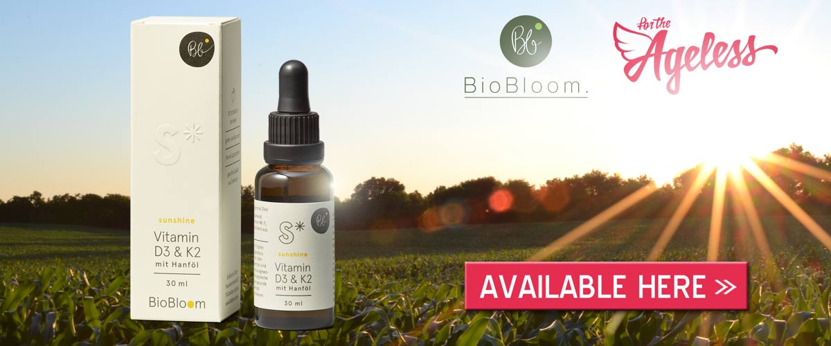 BioBloom Vitamin D3 & K2 with Hemp Oil