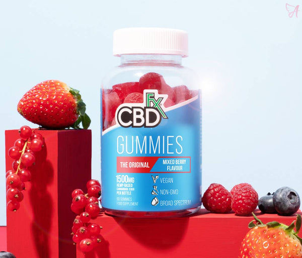 CBDfx berry gummies