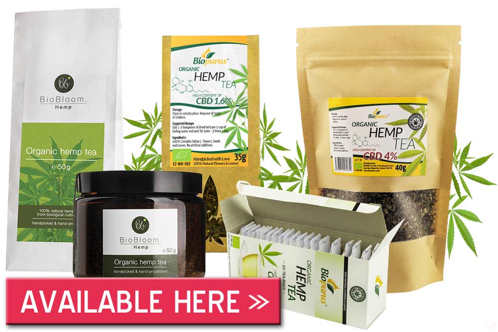 Hemp tea collection