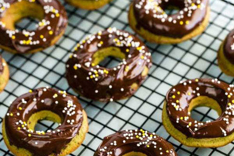 Matcha doughnuts