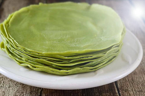 Matcha crepes