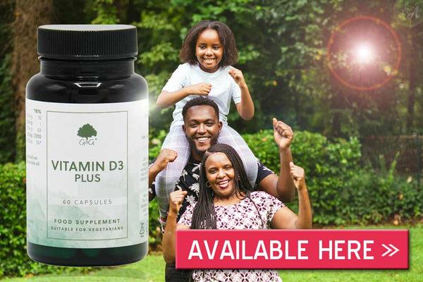 Vitamin D3 and K2 - happy family