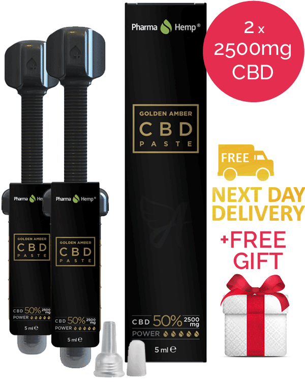 ファーマヘンプ CBD40％ ゴールデンアンバーペースト 高濃度CBD 5ml