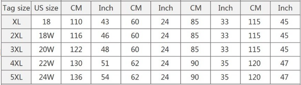 zorket.com | Size Chart | Size Guide | ZORKET