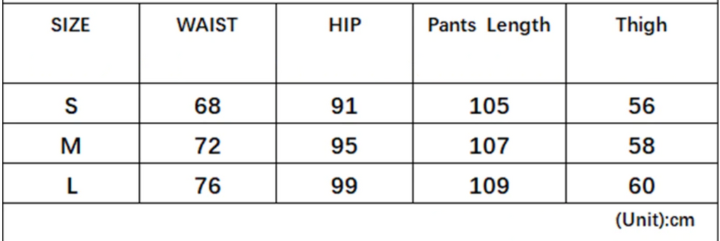 Size Chart | ZORKET | Size Guide | Women's Pants | zorket.com