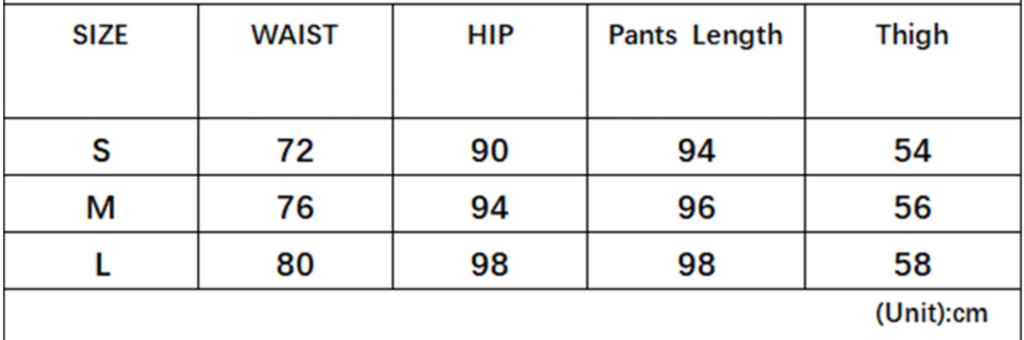 Size Chart | ZORKET | Size Guide | Pants/Trousers | ZORKET.com