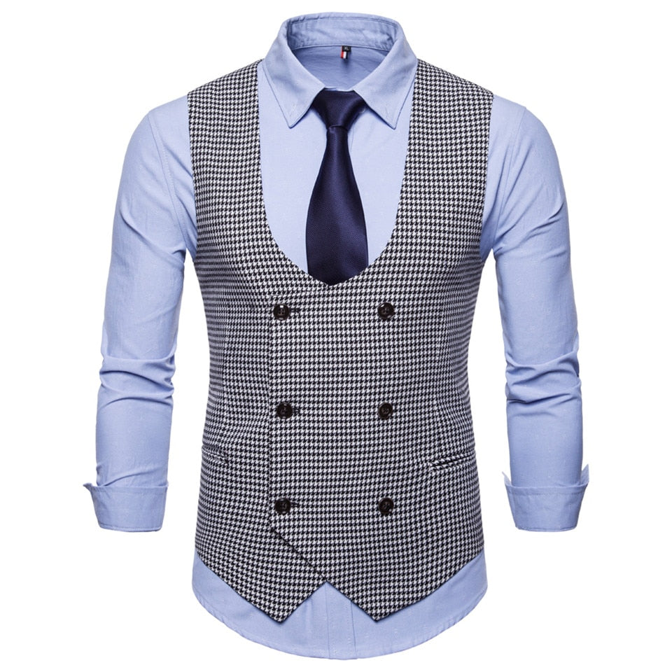 Men's Spring/Autumn Casual Vest With U-Shaped Collar | ZORKET – zorket