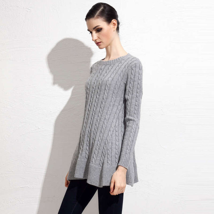 Knitting Loose Sweater Of Wool | Buy Women's Clothing | Zorket | ZORKET