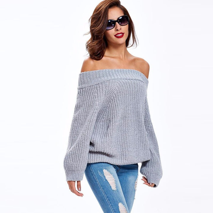 Knitted Sweater With O-Neck | Buy Women's Clothing | Zorket | ZORKET