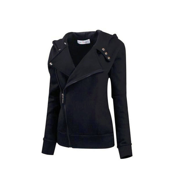 Hooded Coat With Zippers | Buy Women's Clothing | Zorket | ZORKET