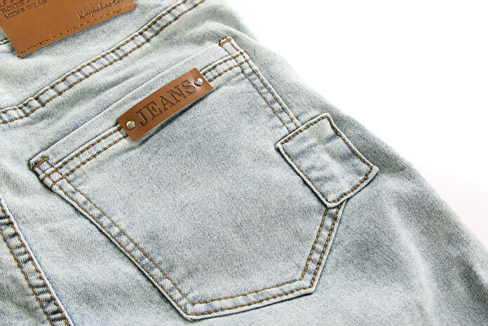 Men's Light Gray Slim Jeans | Zorket | ZORKET