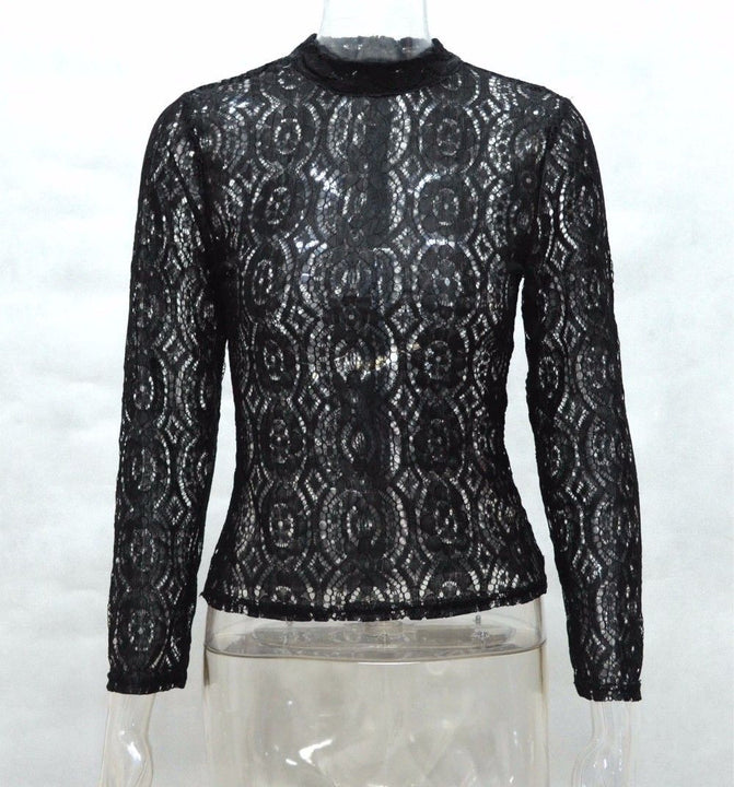 Long Sleeve Lace Blouse In Vintage Style | Online Shopping | Zorket ...