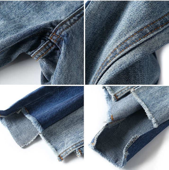 Women's Patchwork Jeans | Zorket | ZORKET