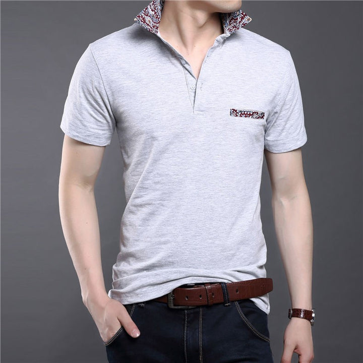 Men's 100% Cotton Slim Fit Short Sleeve T-Shirt | ZORKET