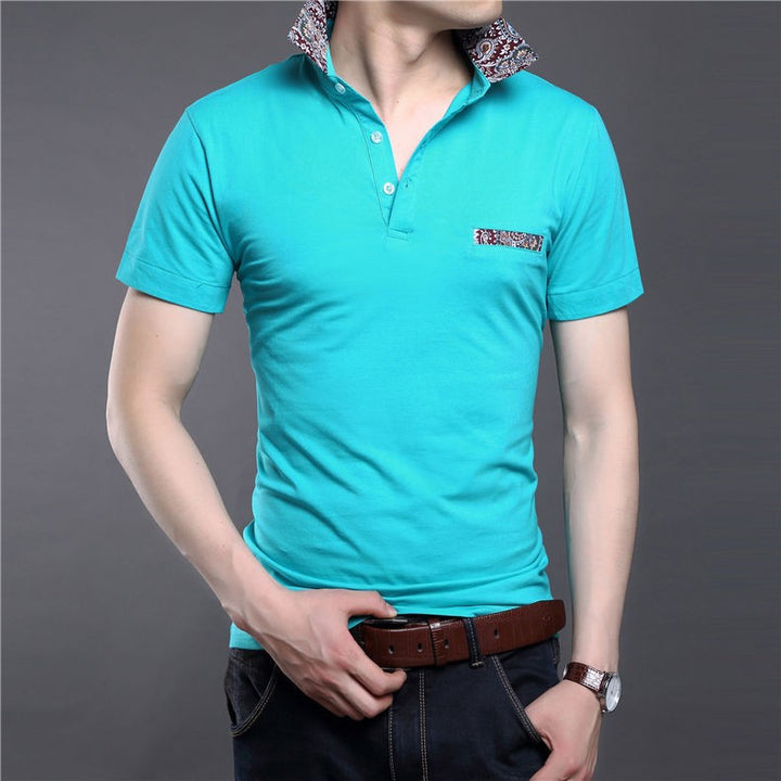 Men's 100% Cotton Slim Fit Short Sleeve T-Shirt | ZORKET