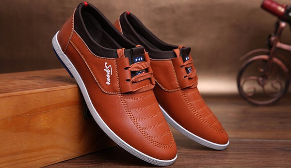 Mens Solid Color Stylish Shoes Zorket 6829