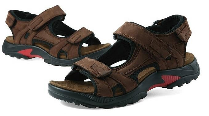 Men's Casual Solid Color Outdoor Sandals | ZORKET