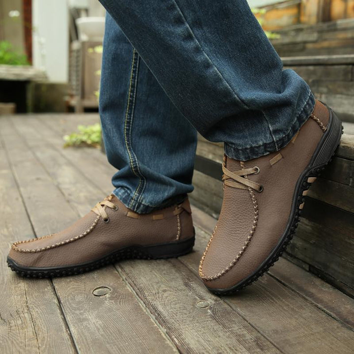 Genuine Leather Men's Fashonable Shoes | ZORKET