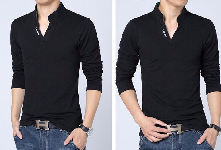 Long Sleeve Slim Polo T-Shirt | Buy Men's Clothing | Zorket | ZORKET