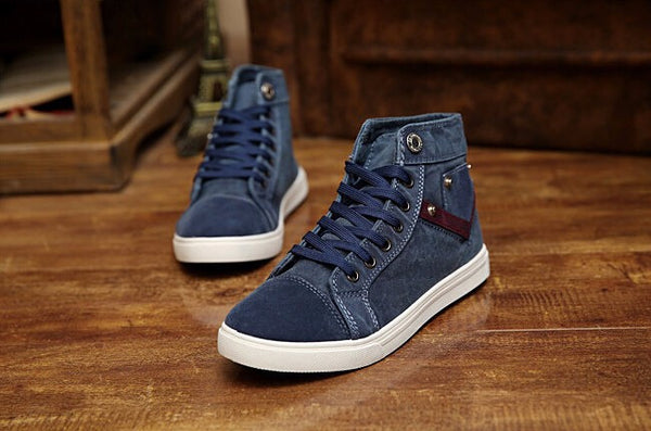 High Quality Denim Canvas Male Shoes | ZORKET