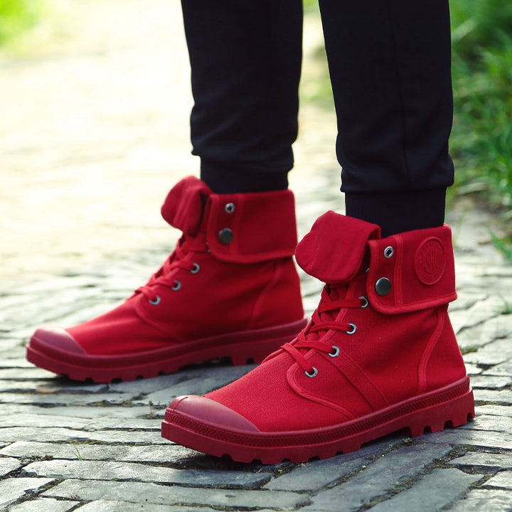 Men's Canvas Fashionable Boots | ZORKET